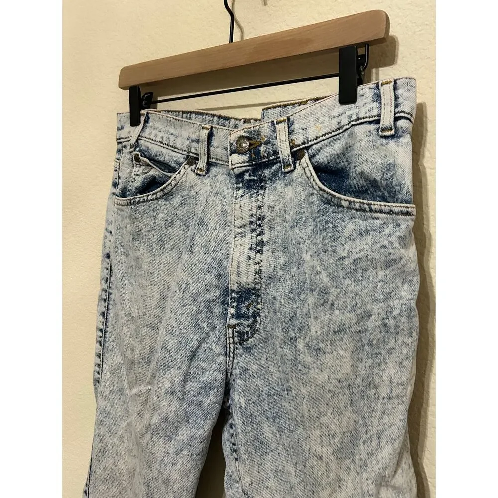 Vintage Levi's Silvertab Acid Washed Jeans Mens Size 32x32 Baggy Made in USA